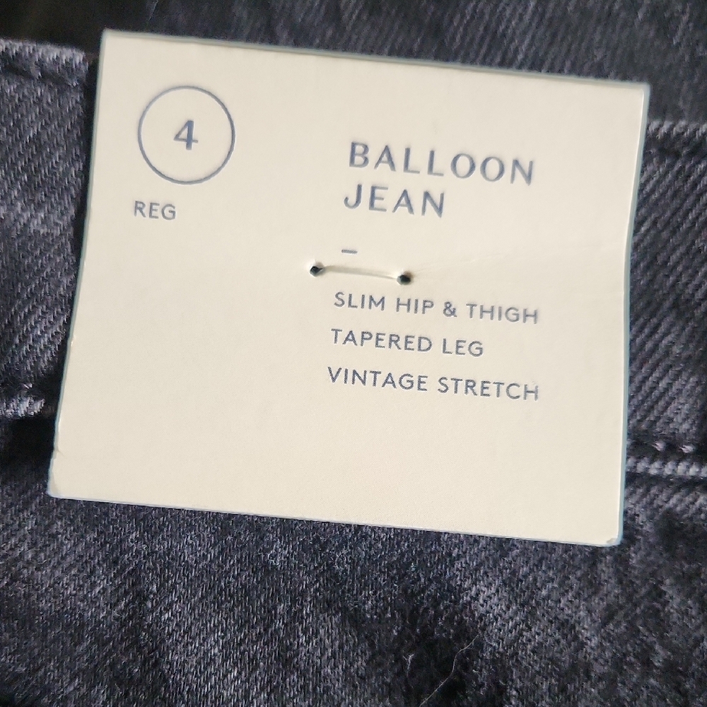 Universal Thread Balloon Black Distressed Women's… - image 11